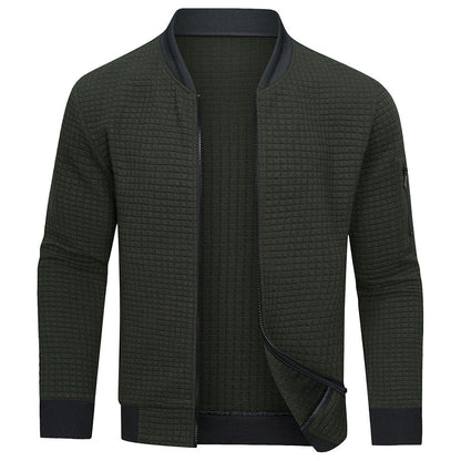 Hemd mit Reißverschluss - Warmes Langarm-Sweatshirt für Männer Strickjacke-HauteBerlin