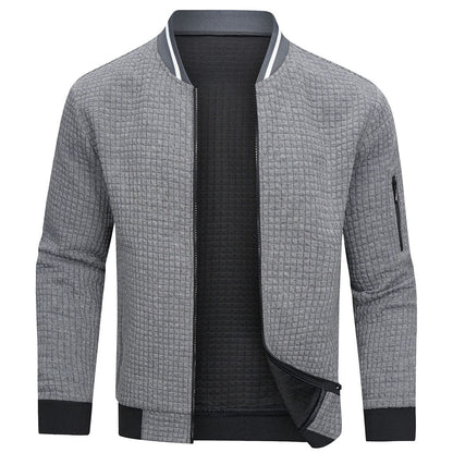 Hemd mit Reißverschluss - Warmes Langarm-Sweatshirt für Männer Strickjacke-HauteBerlin