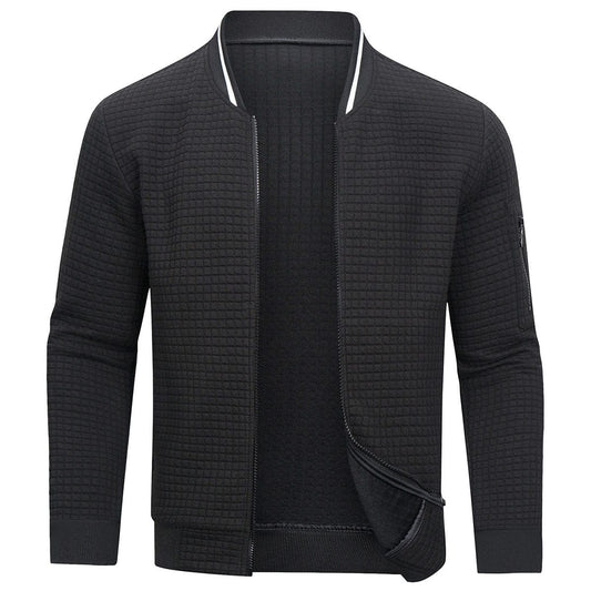 Hemd mit Reißverschluss - Warmes Langarm-Sweatshirt für Männer Strickjacke-HauteBerlin