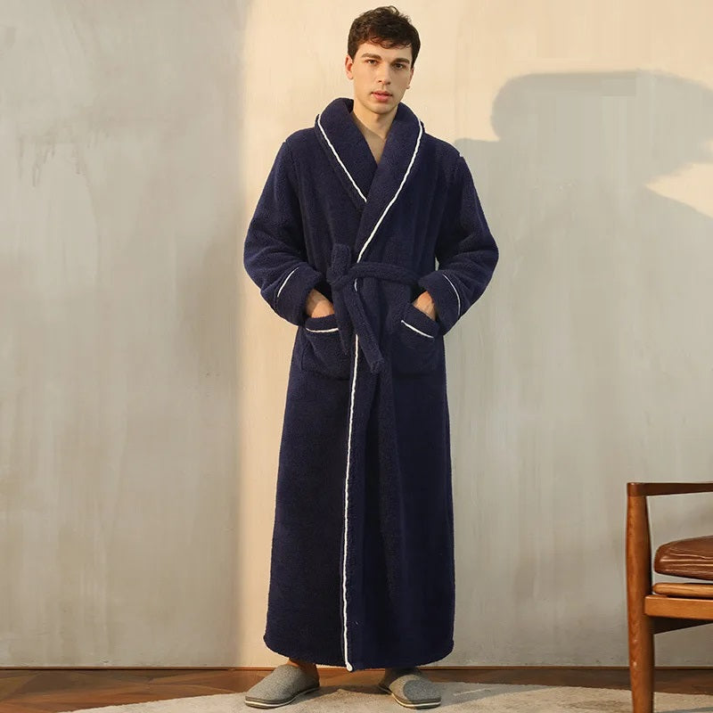 Herren Bademantel | Lang | Winter | Handtuchmantel | Herren Bademantel-HauteBerlin