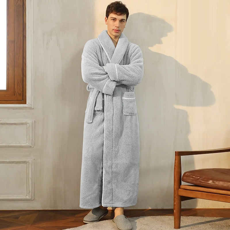Herren Bademantel | Lang | Winter | Handtuchmantel | Herren Bademantel-HauteBerlin