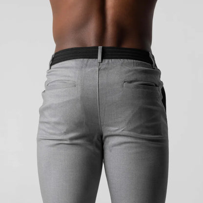 Herren-Chinos | Elastische Taille | Stretch | Skinny-Chinos | Herrenhosen-HauteBerlin