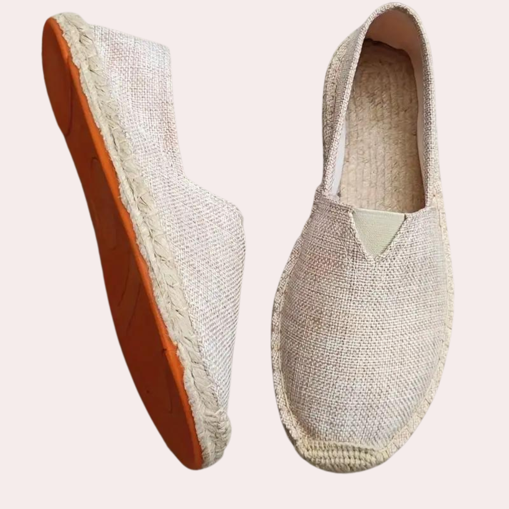 Herren Espadrilles - Slip-On - Sommer - Canvas Loafers - Canvas Schuhe-HauteBerlin