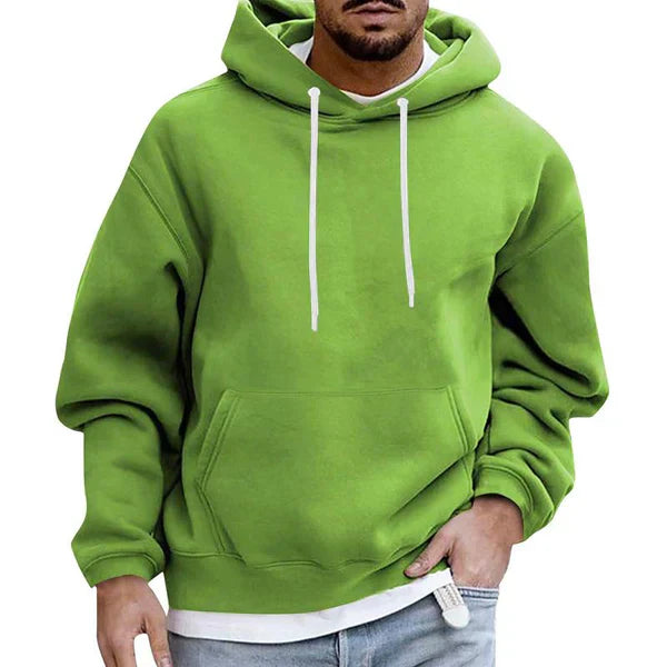Herren Hoodie | Bequem | Tasche | Pullover Hoodie | Herrenbekleidung-HauteBerlin