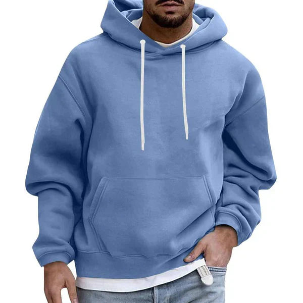Herren Hoodie | Bequem | Tasche | Pullover Hoodie | Herrenbekleidung-HauteBerlin