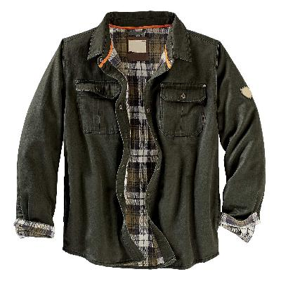 Herren-Overshirt – Lässig – Mit Knöpfen – Jeanshemd – Hemdjacke-HauteBerlin