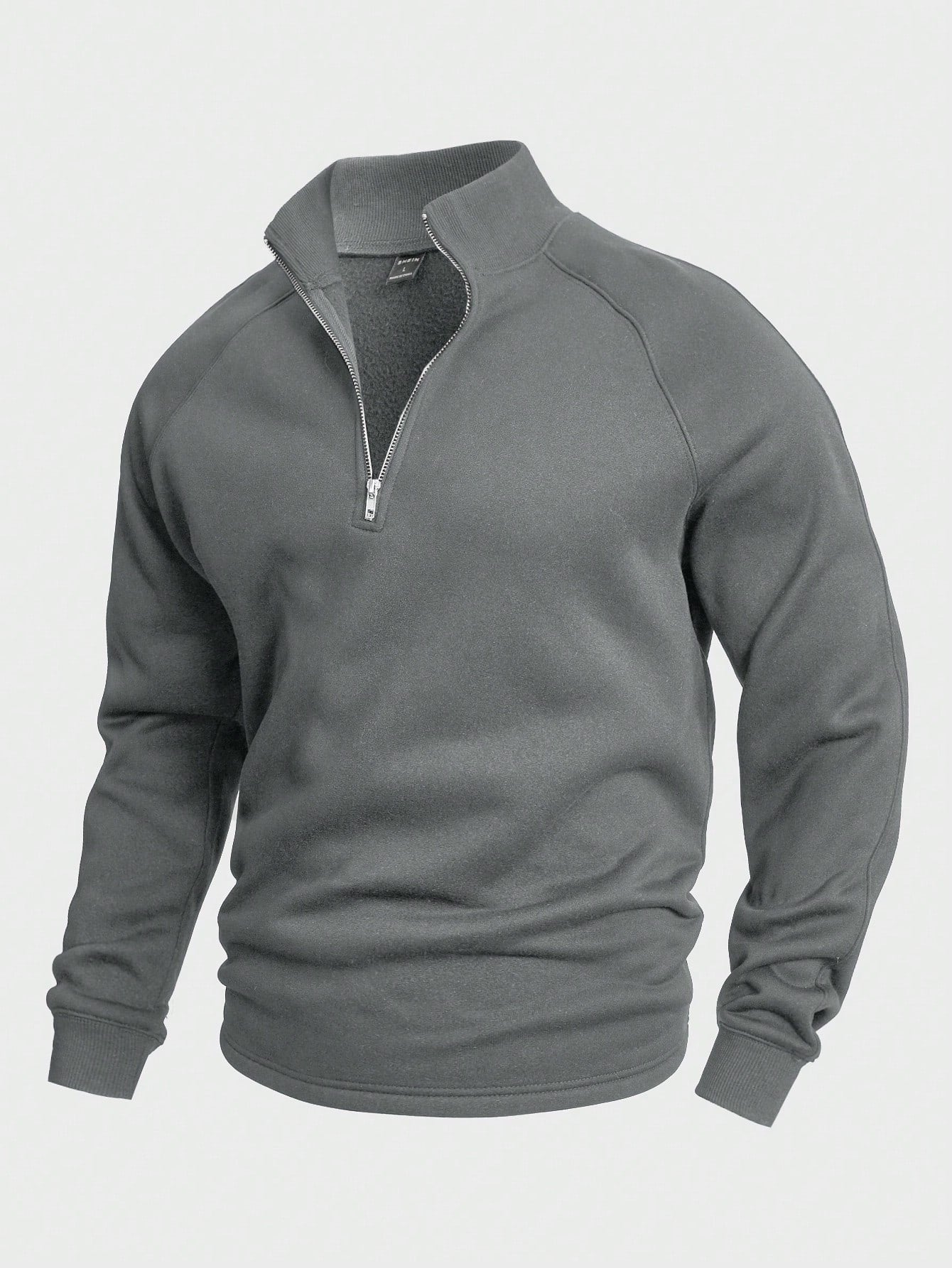 Herren-Pullover mit halbem Reißverschluss | Warm | Winter | Sweatshirt | Herren-Pullover mit Viertelreißverschluss-HauteBerlin