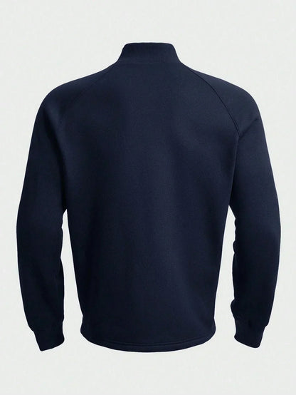 Herren-Pullover mit halbem Reißverschluss | Warm | Winter | Sweatshirt | Herren-Pullover mit Viertelreißverschluss-HauteBerlin