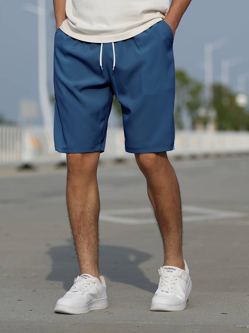 Herren-Shorts – Lässige Sommer-Shorts mit Kordelzug für Männer-HauteBerlin