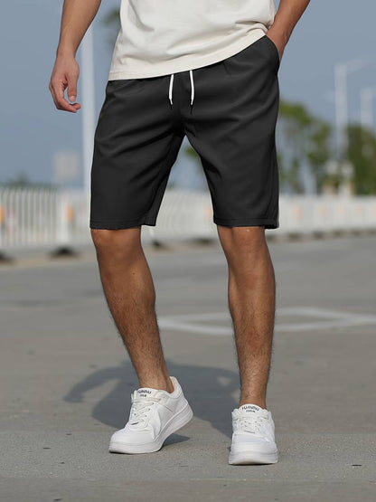 Herren-Shorts – Lässige Sommer-Shorts mit Kordelzug für Männer-HauteBerlin