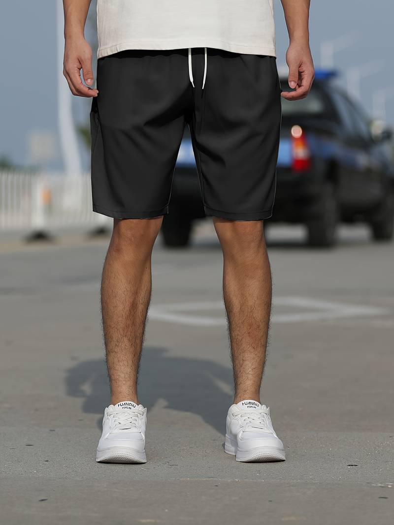 Herren-Shorts – Lässige Sommer-Shorts mit Kordelzug für Männer-HauteBerlin