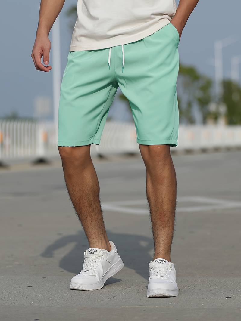 Herren-Shorts – Lässige Sommer-Shorts mit Kordelzug für Männer-HauteBerlin