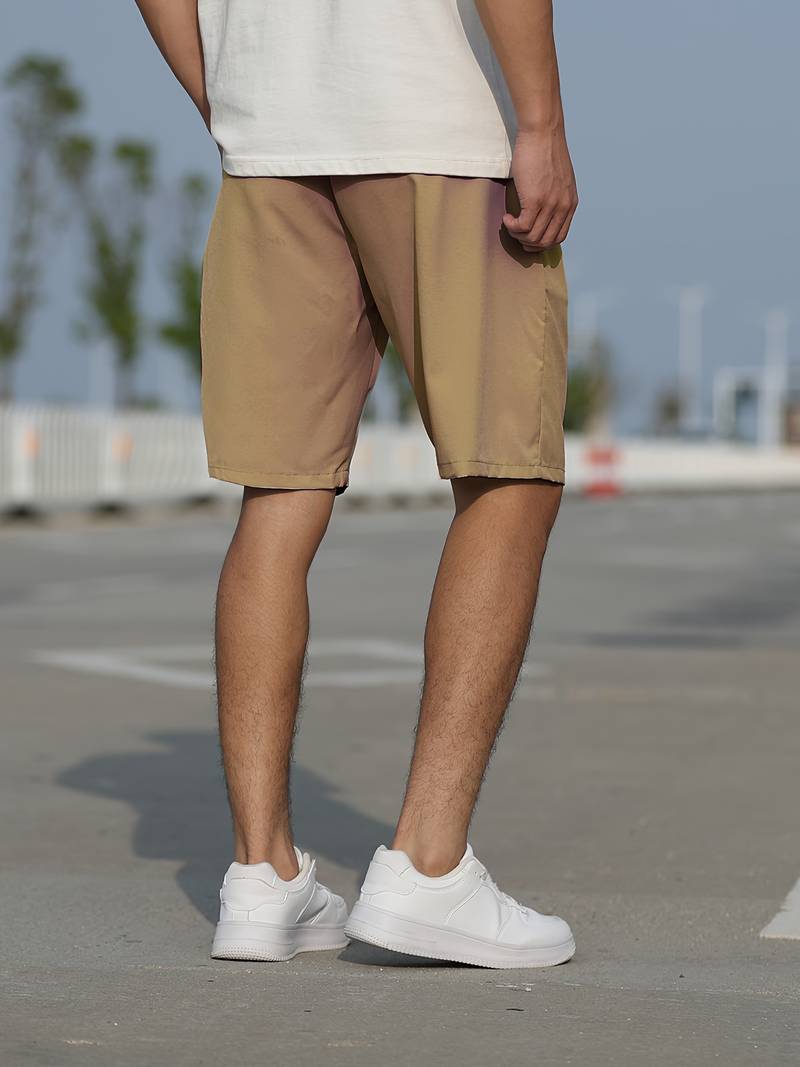 Herren-Shorts – Lässige Sommer-Shorts mit Kordelzug für Männer-HauteBerlin