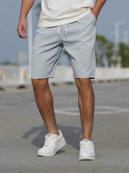 Herren-Shorts – Lässige Sommer-Shorts mit Kordelzug für Männer-HauteBerlin