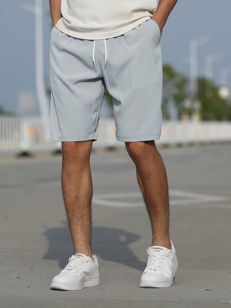 Herren-Shorts – Lässige Sommer-Shorts mit Kordelzug für Männer-HauteBerlin