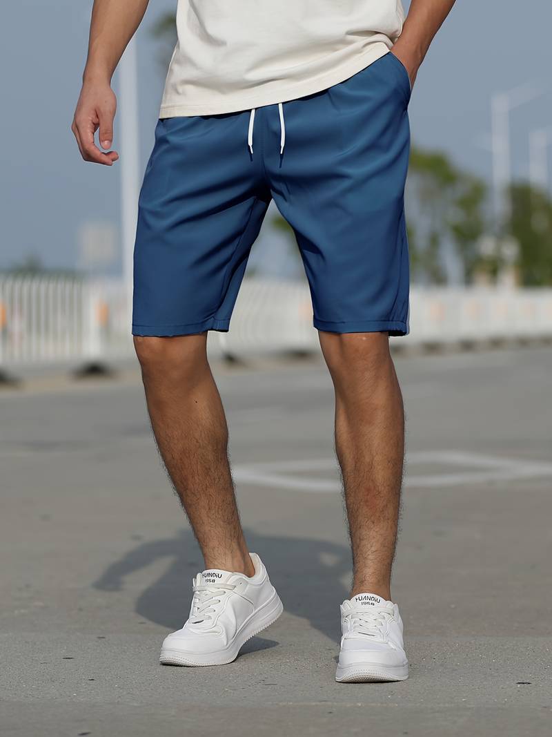 Herren-Shorts – Lässige Sommer-Shorts mit Kordelzug für Männer-HauteBerlin