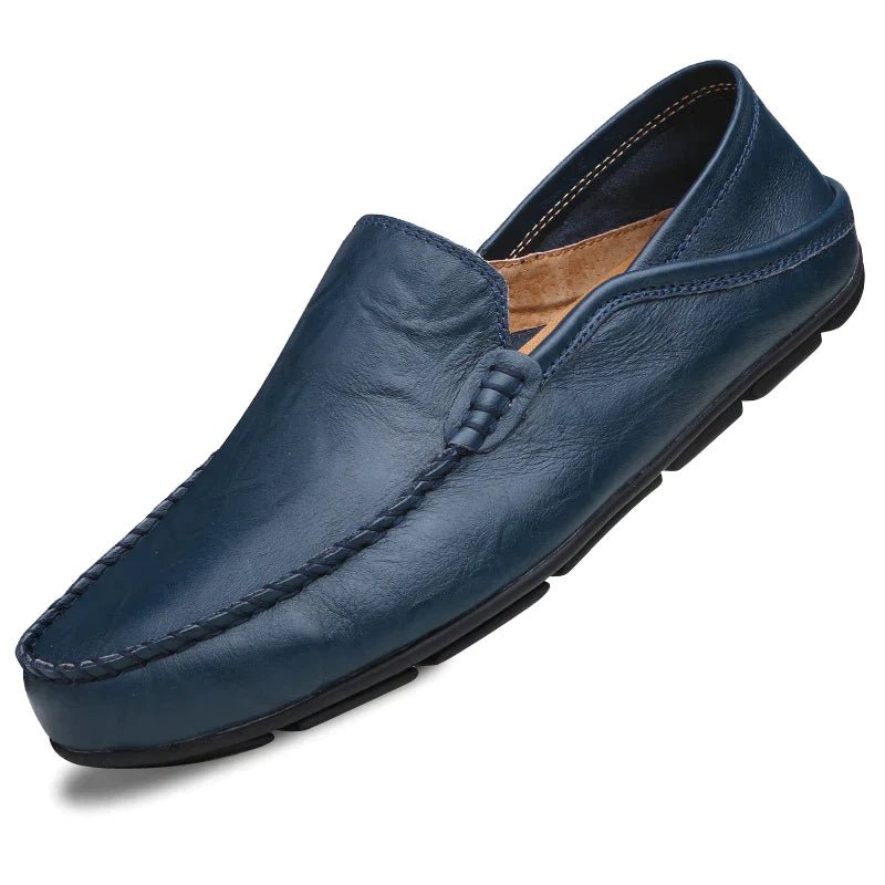 Herren-Slipper | Bequem | Slip-On | Leder-Slipper | Herrenschuhe-HauteBerlin