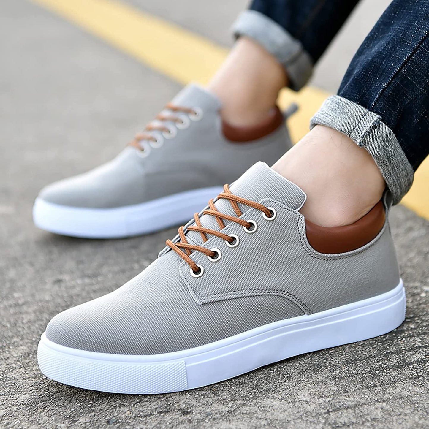 Herren-Sneaker – Lässig – Bequem – Slipper – Herrenschuhe-HauteBerlin