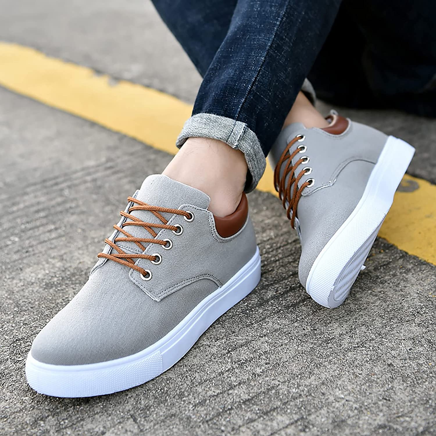 Herren-Sneaker – Lässig – Bequem – Slipper – Herrenschuhe-HauteBerlin