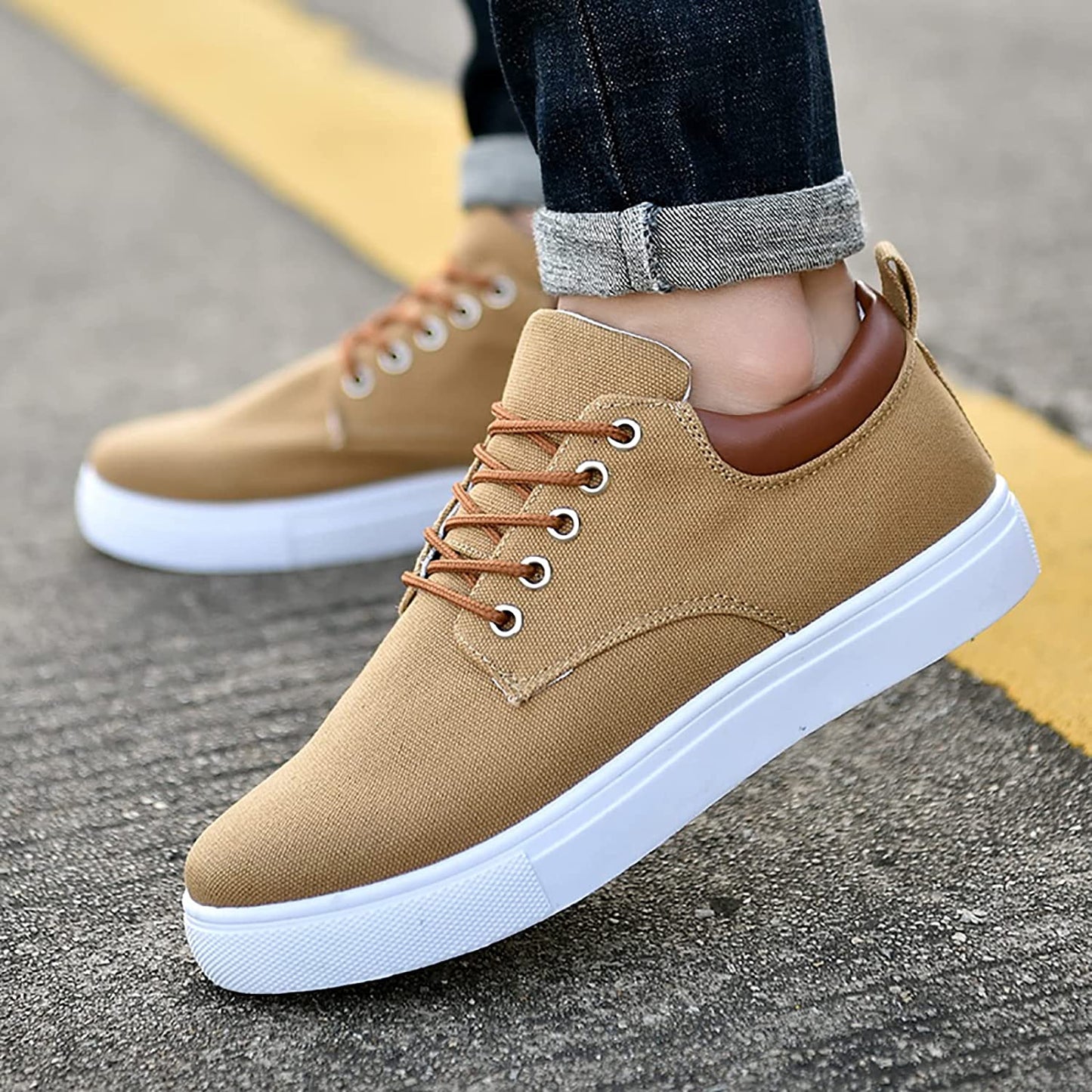 Herren-Sneaker – Lässig – Bequem – Slipper – Herrenschuhe-HauteBerlin