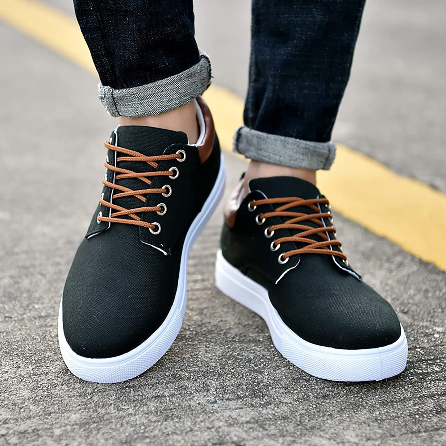 Herren-Sneaker – Lässig – Bequem – Slipper – Herrenschuhe-HauteBerlin