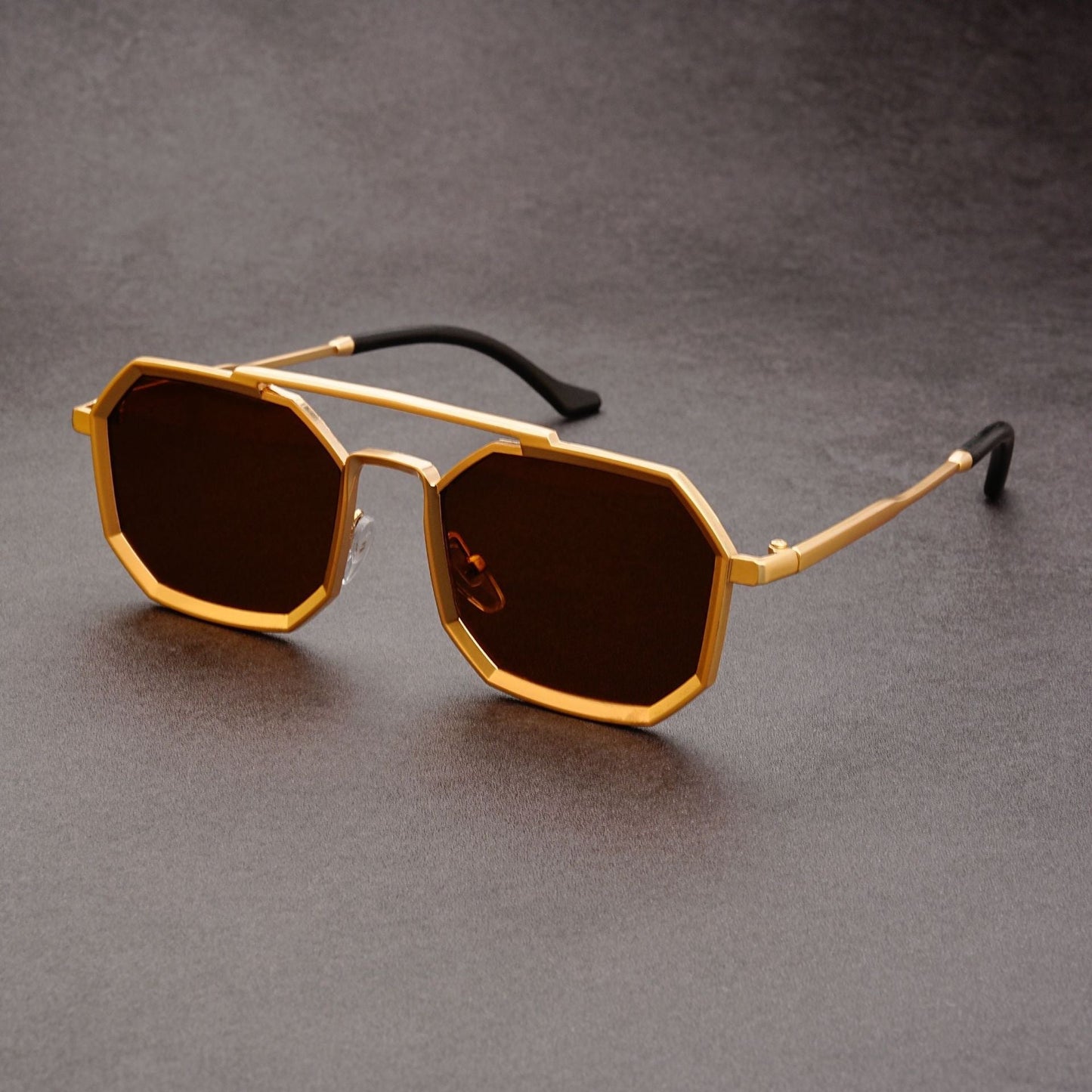 Herren-Sonnenbrillen | Eckig | Trendy | Polarisierte Sonnenbrillen | Sunnies für Jungs-HauteBerlin