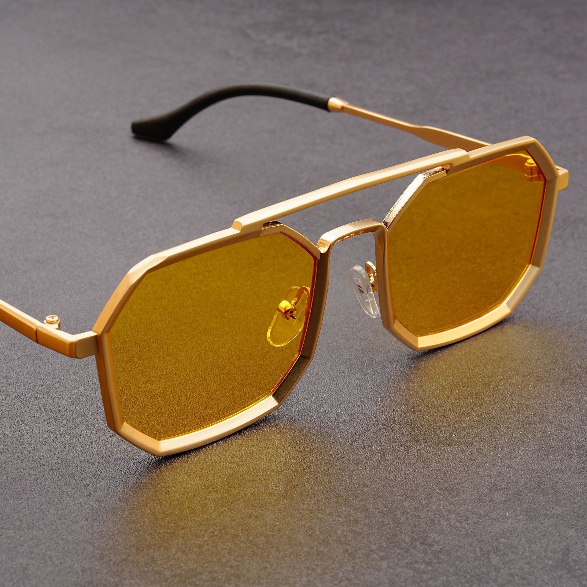 Herren-Sonnenbrillen | Eckig | Trendy | Polarisierte Sonnenbrillen | Sunnies für Jungs-HauteBerlin