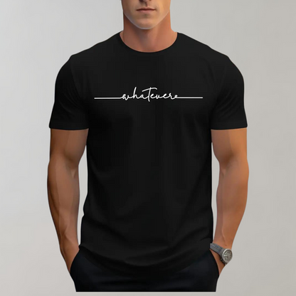 Herren T-Shirt - Kurzarm - Regular Fit - T-Shirt mit Rundhalsausschnitt - Herrenbekleidung-HauteBerlin