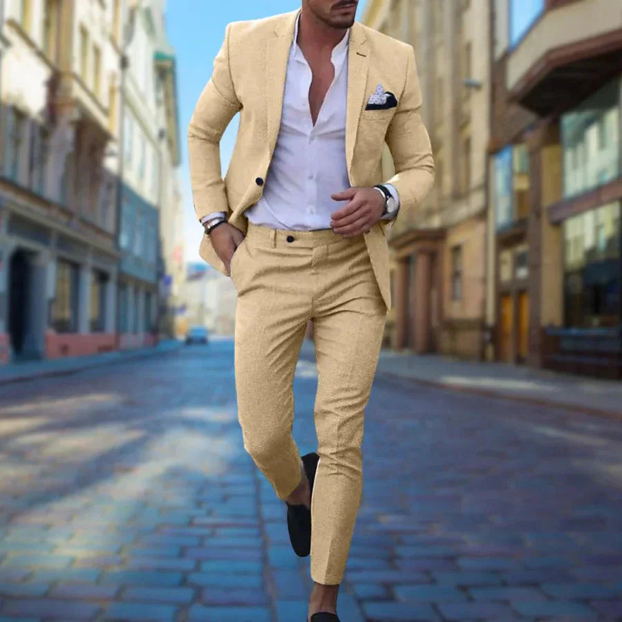 Herrenanzug | Maßgeschneidert | Zweiteiler | Slim-Fit-Anzug | Hochzeitsanzüge für Herren-HauteBerlin
