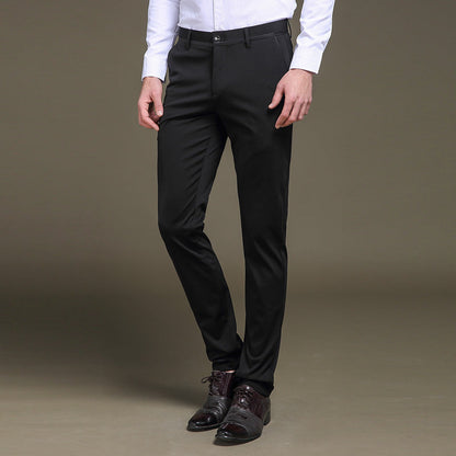 Herrenhosen – Smart Casual – Schmaler Schnitt – Stretchhosen – Anzughosen-HauteBerlin