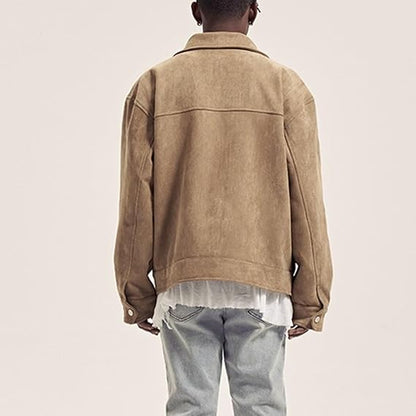 Herrenjacke – Taschen – Reißverschluss – Cargo-Jacke – Herbstjacke-HauteBerlin