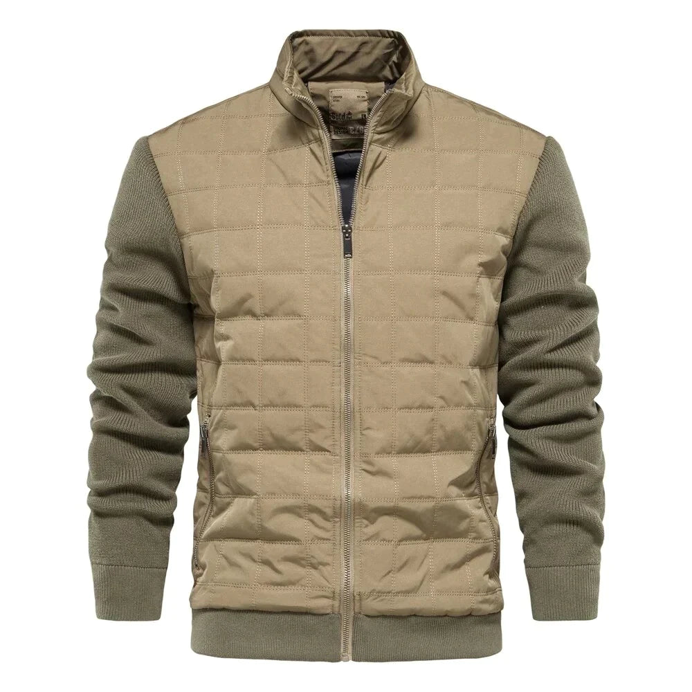 Herrenjacke | Zip-Up | Stehkragen | Steppjacke | Bomberjacke-HauteBerlin