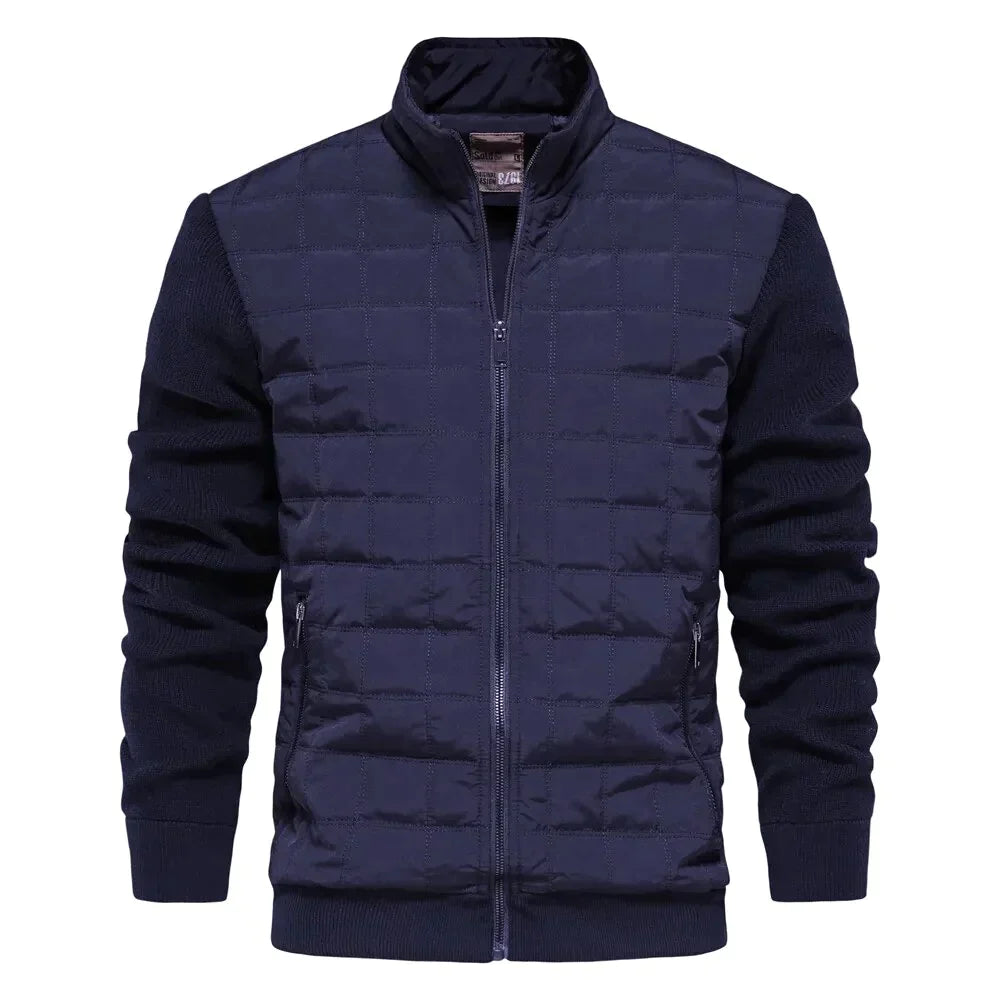 Herrenjacke | Zip-Up | Stehkragen | Steppjacke | Bomberjacke-HauteBerlin