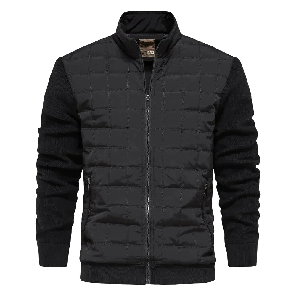 Herrenjacke | Zip-Up | Stehkragen | Steppjacke | Bomberjacke-HauteBerlin