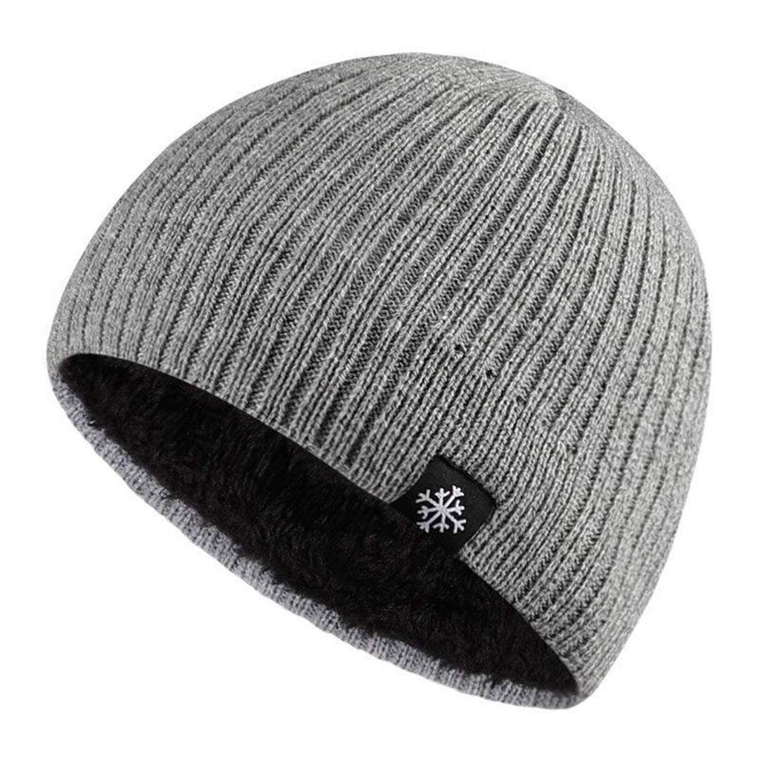 Herrenmütze - Warm - Fleece gefüttert - Strickmütze - Wintermütze-HauteBerlin
