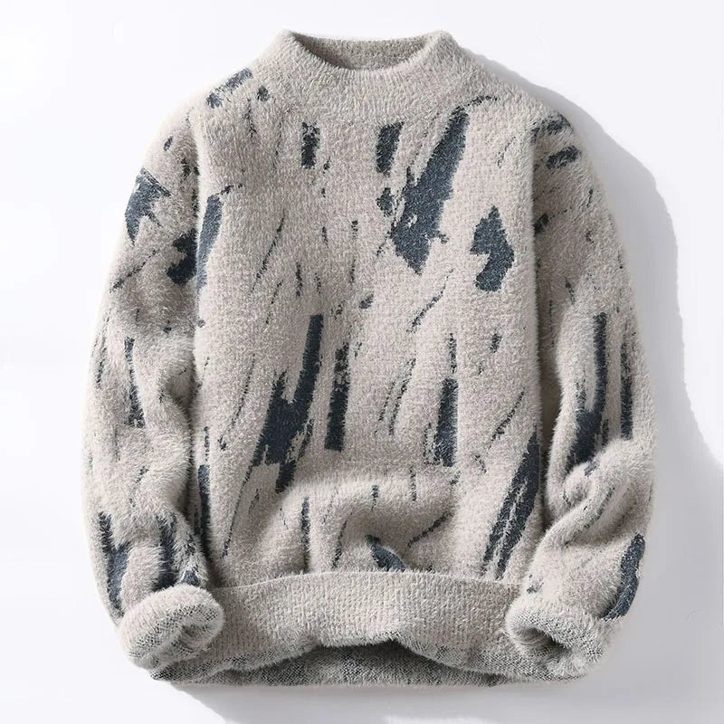 Herrenpullover | Flauschig | Warm | Strickpullover | Herren-Winterpullover-HauteBerlin