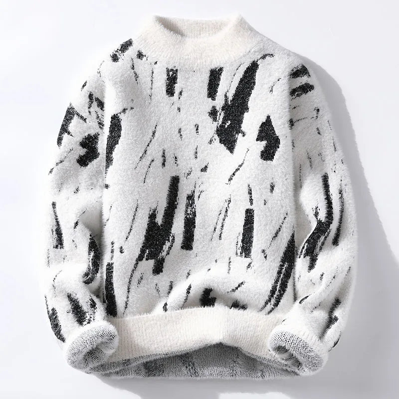 Herrenpullover | Flauschig | Warm | Strickpullover | Herren-Winterpullover-HauteBerlin