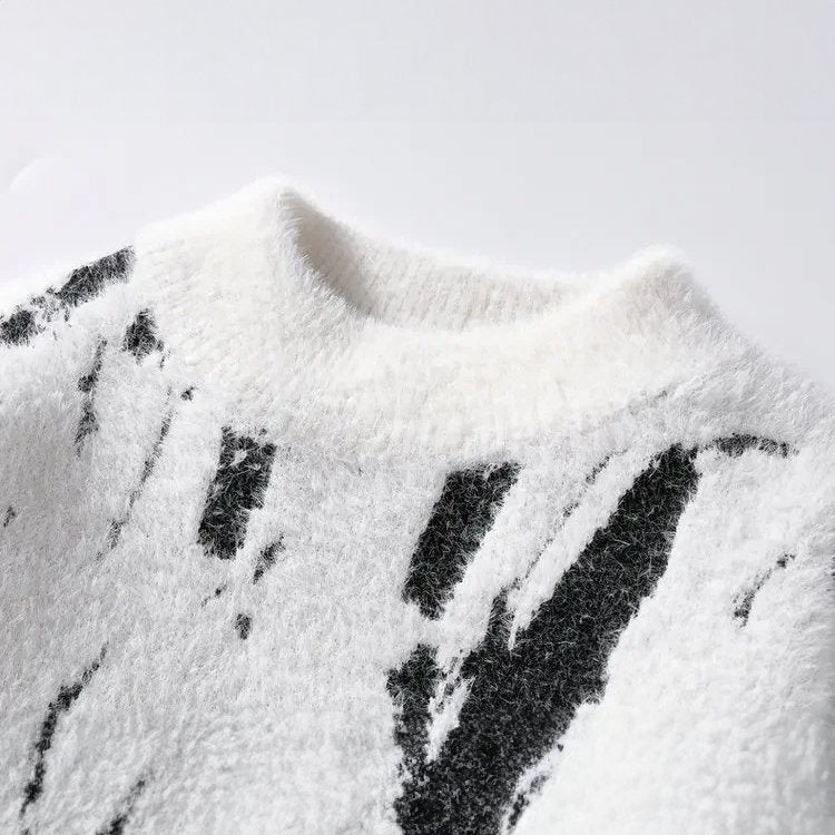 Herrenpullover | Flauschig | Warm | Strickpullover | Herren-Winterpullover-HauteBerlin