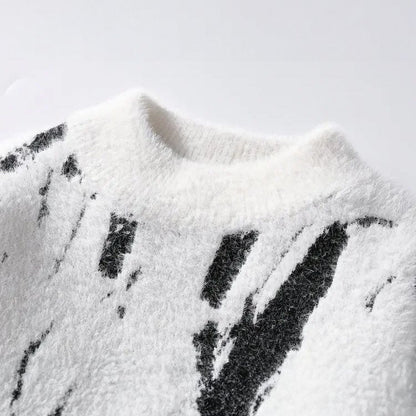 Herrenpullover | Flauschig | Warm | Strickpullover | Herren-Winterpullover-HauteBerlin