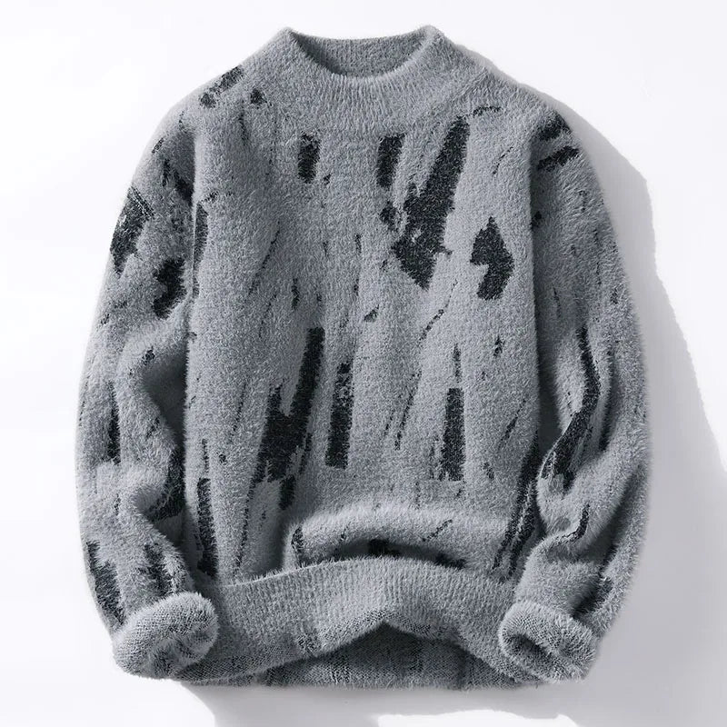 Herrenpullover | Flauschig | Warm | Strickpullover | Herren-Winterpullover-HauteBerlin