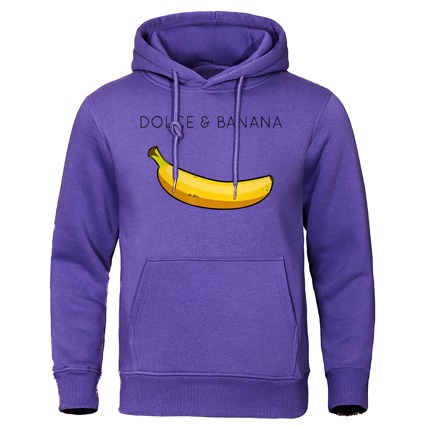 Hoodie - Bananendruck - Kängurutasche - Pullover Hoodie - Herren Hoodies-HauteBerlin