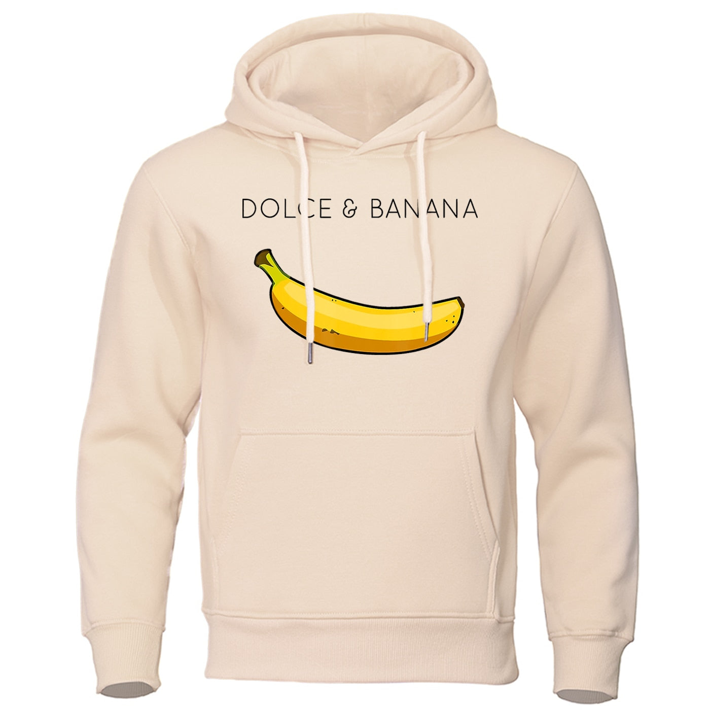 Hoodie - Bananendruck - Kängurutasche - Pullover Hoodie - Herren Hoodies-HauteBerlin