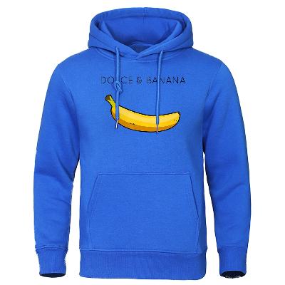 Hoodie - Bananendruck - Kängurutasche - Pullover Hoodie - Herren Hoodies-HauteBerlin
