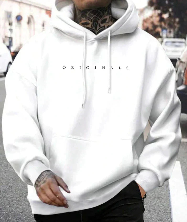Hoodie - Gemütlicher Pullover Hoodie mit Tasche für Männer-HauteBerlin