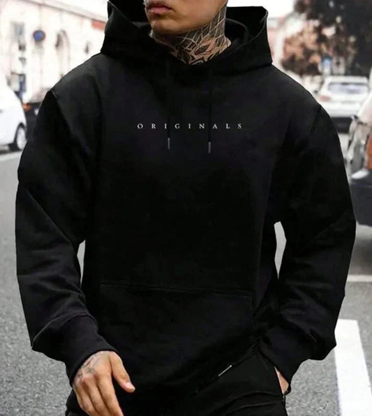 Hoodie - Gemütlicher Pullover Hoodie mit Tasche für Männer-HauteBerlin
