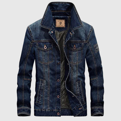 Jeansjacke | Button-Up | Slim Fit | Herrenjacke | Jeansjacke-HauteBerlin