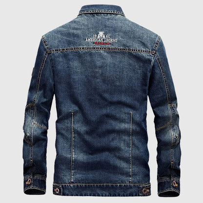 Jeansjacke | Button-Up | Slim Fit | Herrenjacke | Jeansjacke-HauteBerlin