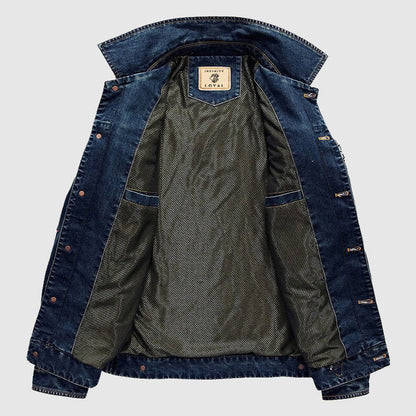 Jeansjacke | Button-Up | Slim Fit | Herrenjacke | Jeansjacke-HauteBerlin