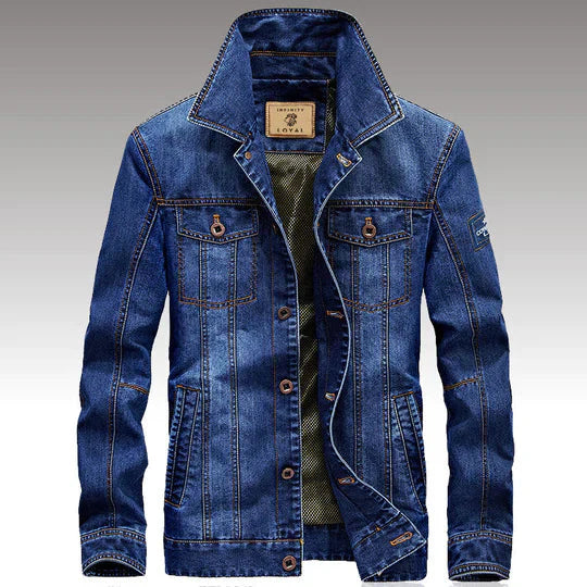 Jeansjacke | Button-Up | Slim Fit | Herrenjacke | Jeansjacke-HauteBerlin