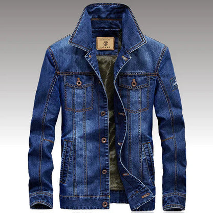 Jeansjacke | Button-Up | Slim Fit | Herrenjacke | Jeansjacke-HauteBerlin